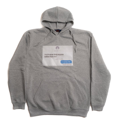 YNFA unapologetic Oversize Hoodie