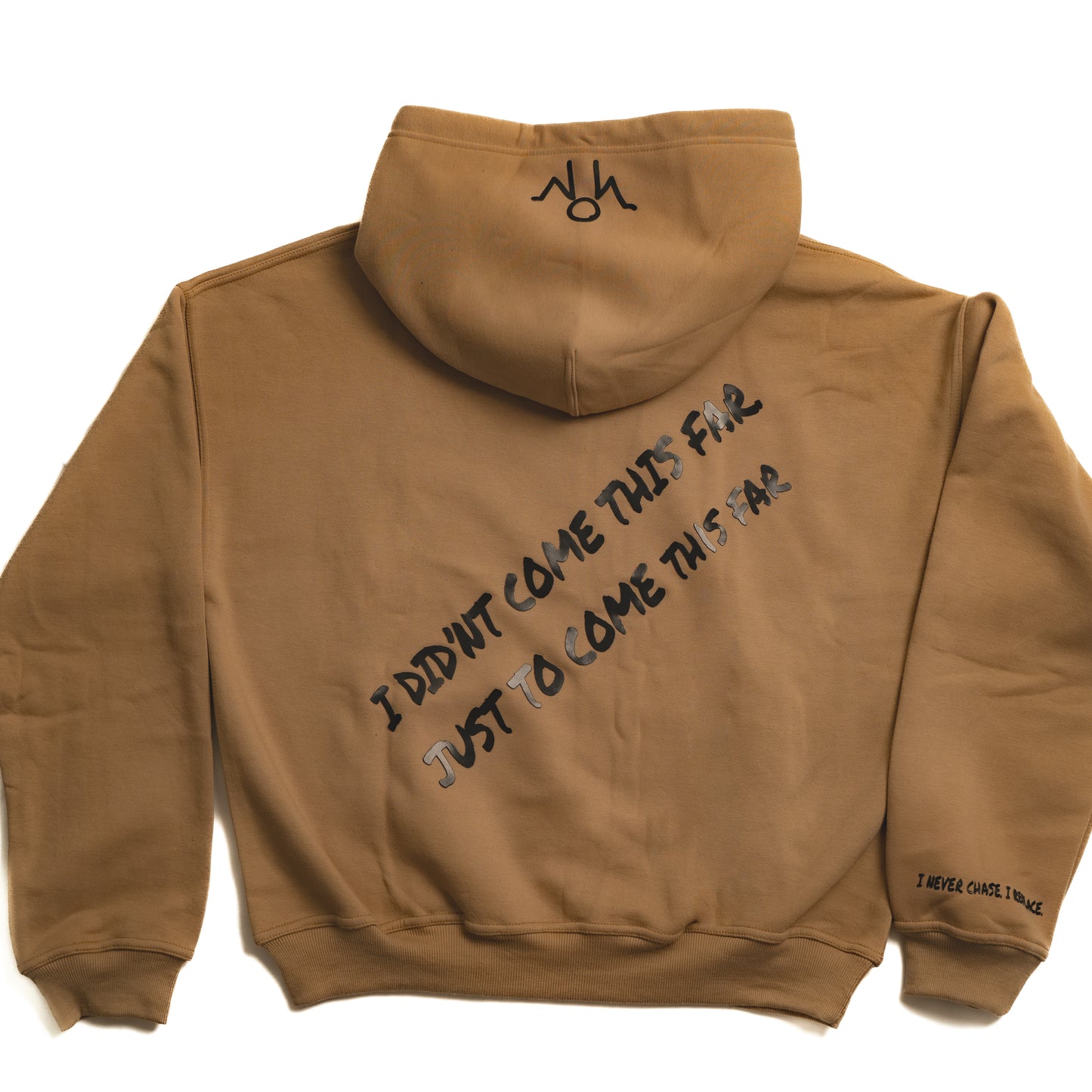 I Didn't Come This Far Oversized Hoodie (Sand)